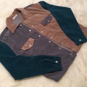 Lightweight corduroy jacket